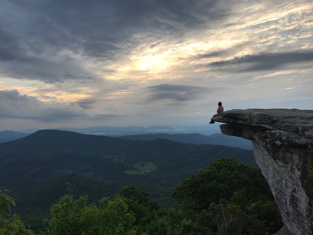 A Trail Family Reunion at McAfee Knob: Day 60